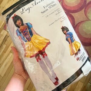 Leg Avenue Snow White Halloween Costume Sz S